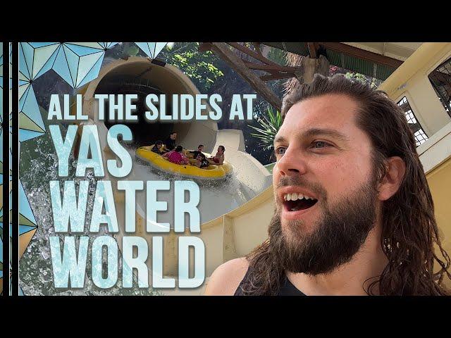  | Yas Waterworld | ALL slides at Abu Dhabi's BEST water park!