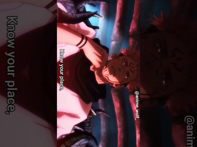 NEONI_Darkside || #animewolf #jujutsukaisen #sukuna #shorts #ytshorts