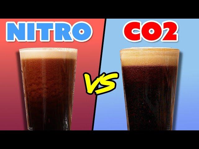 We tried the SAME BEER on Nitro and CO2 - What's the Difference?