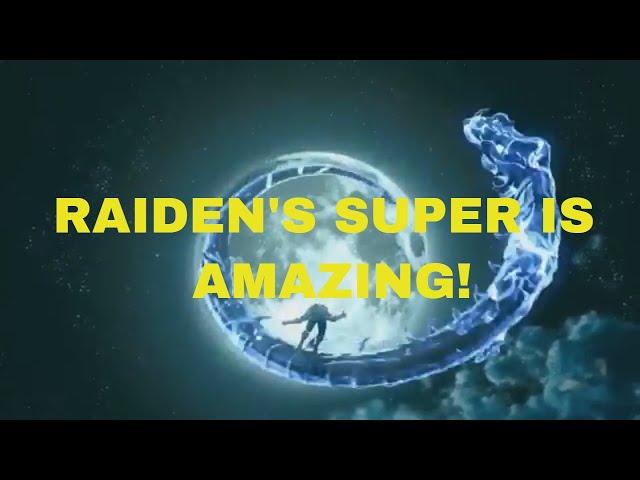 Injustice 2 Raiden Black Lightning Reveal Gameplay Trailer / Raiden's Super Is AMAZING!!!