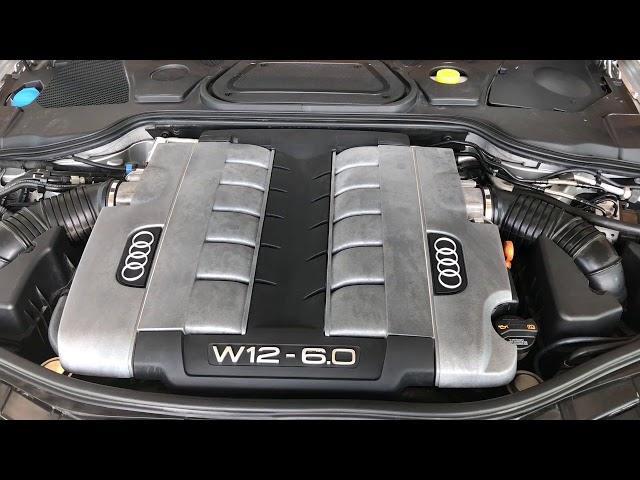 Audi A8 2007 W12 Video Review and 0-100