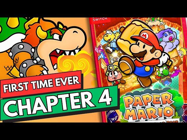 Jake's FIRST TIME EVER Playing Paper Mario: The Thousand Year Door (CHAPTER 4)