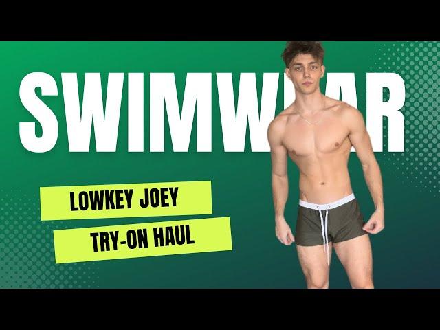 Swimwear Try On Haul | Lowkey Joey ️‍