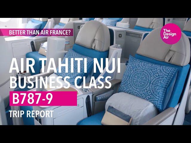 Air Tahiti Nui 787 Business Class Trip Report CDG - LAX