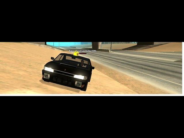 Gta San Andreas Samp RP ( прокачивание скиллов такси ) 2015