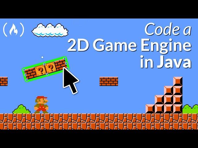 Code a 2D Game Engine using Java - Full Course for Beginners