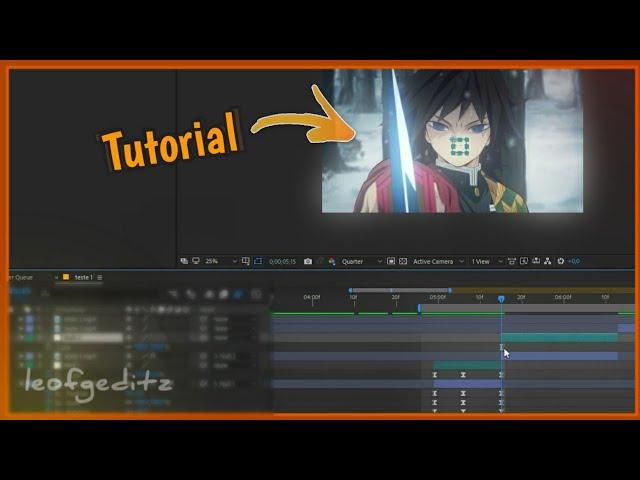 Tutorial - How to make edit in After Effects - My Method (PTBR Language)