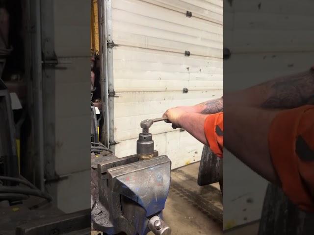 Well. It was close to breaking the handle….. #twcmechanical #heavywrenching #socketjockey