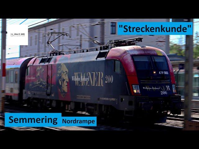 Streckenkunde Semmering Nordrampe