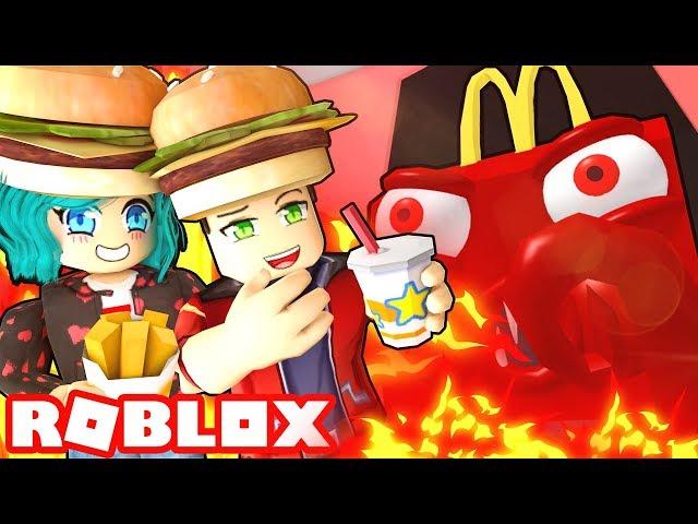 We must ESCAPE Roblox McDonalds or else!