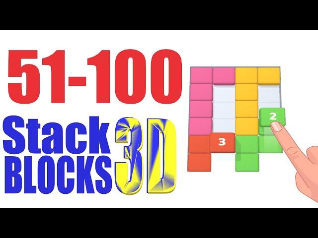 Stack Blocks 3D Level 51-100