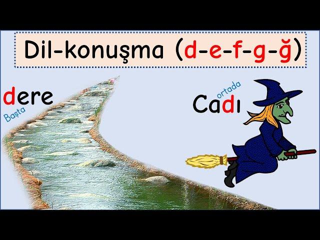 Dil Konuşma Egzersizleri - Ses Çalışmaları (d, e, f, g, ğ)