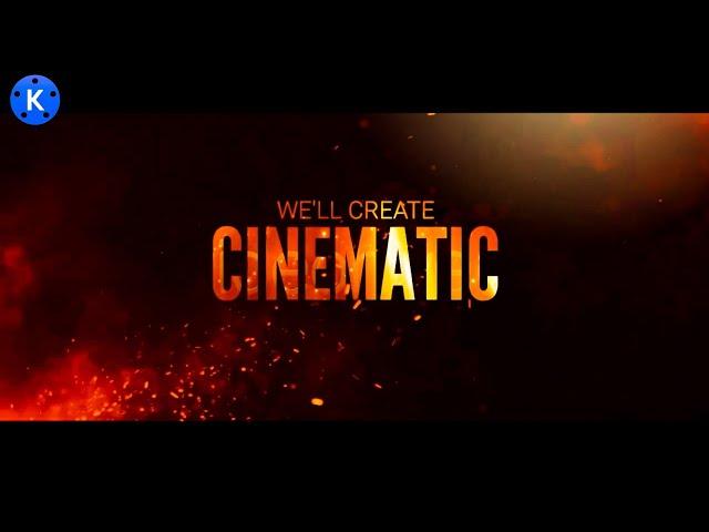 Cinematic Trailer Text with Kinemaster! | Creative Ajit |