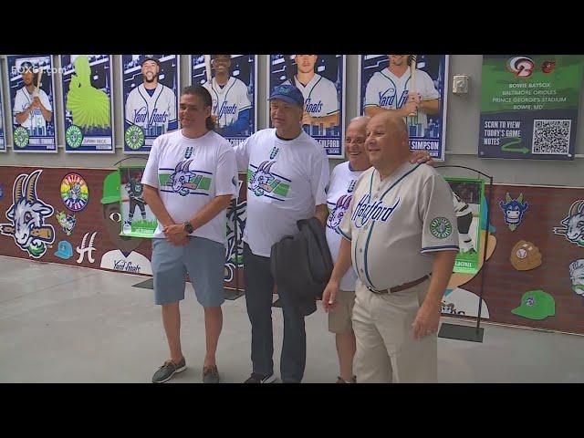 Hartford Whalers legends honored at Yard Goats games