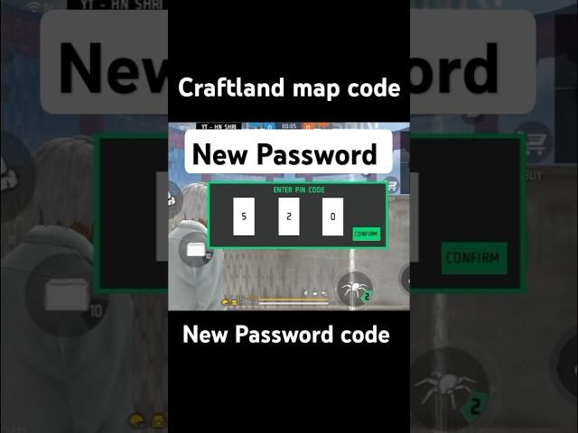 Hn Shri craftland map code #shorts #viral #freefireindia