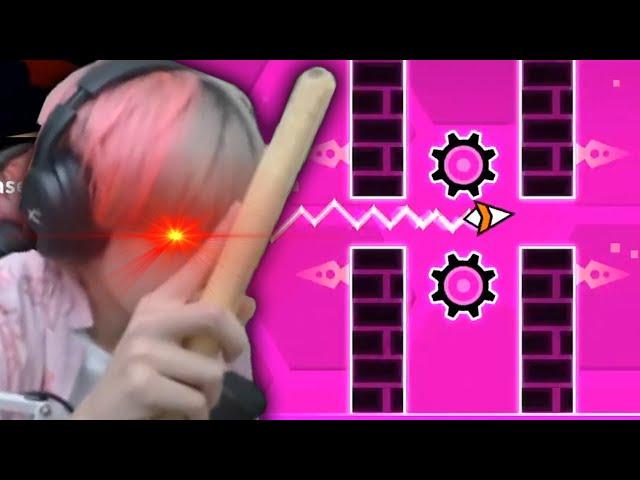 PLAY TOPI CHALLENGE WITH DRUM!!(#2) | Geometry Dash