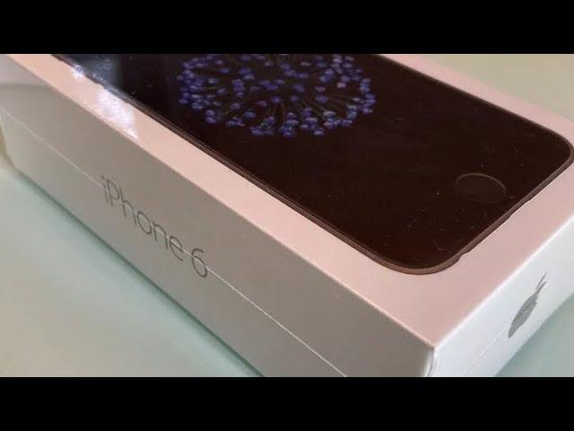 Unboxing a brand new iPhone 6 but it's for parts only???