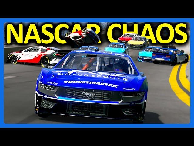 Forza Motorsport Online NASCAR is CHAOS!!!