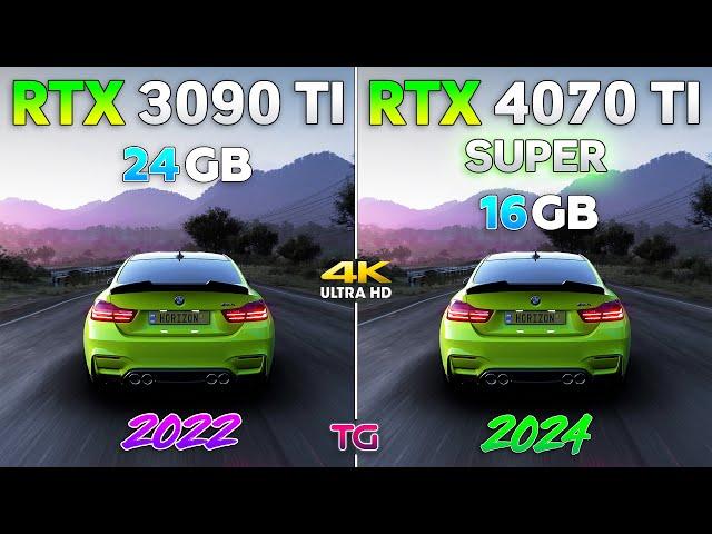 RTX 3090 Ti vs RTX 4070 Ti SUPER - Test in 10 Games