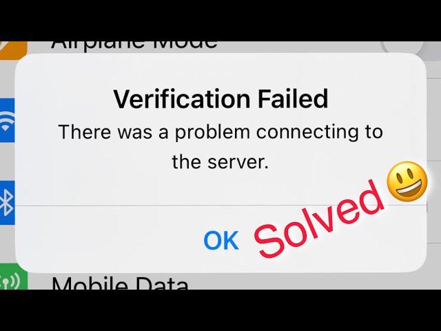 How To Fix Verification Failed  Apple ID In IOS 17(SOLVED) 2024.