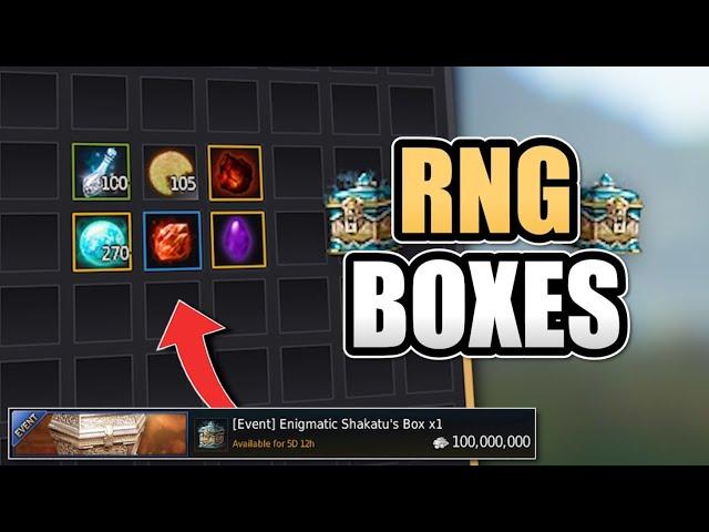 BDO | Opening Shakatu's Enigmatic Boxes | Are They Worth Buying?