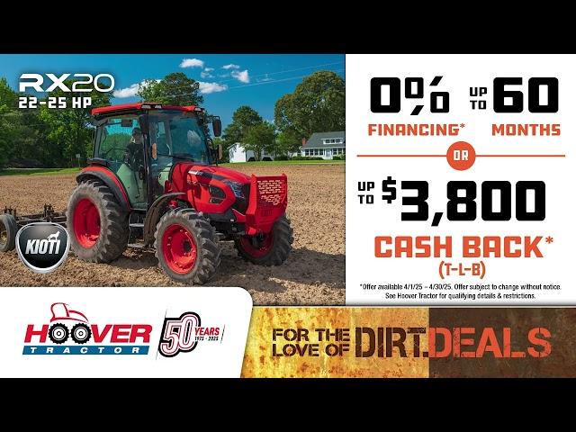 Hoover Tractor RX20