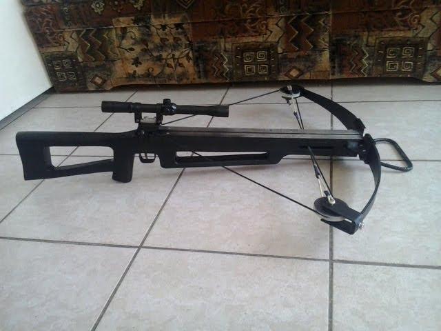 Homemade crossbow/Nyilpuska Házilag