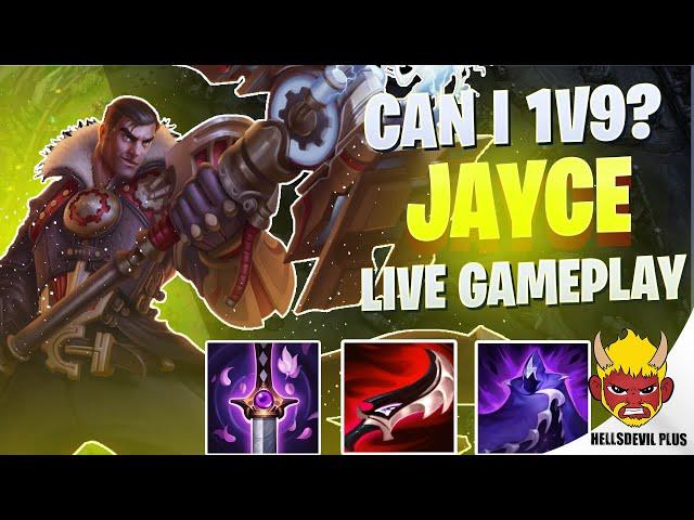 Can I 1v9 On Jayce? - Wild Rift HellsDevil Plus Gameplay