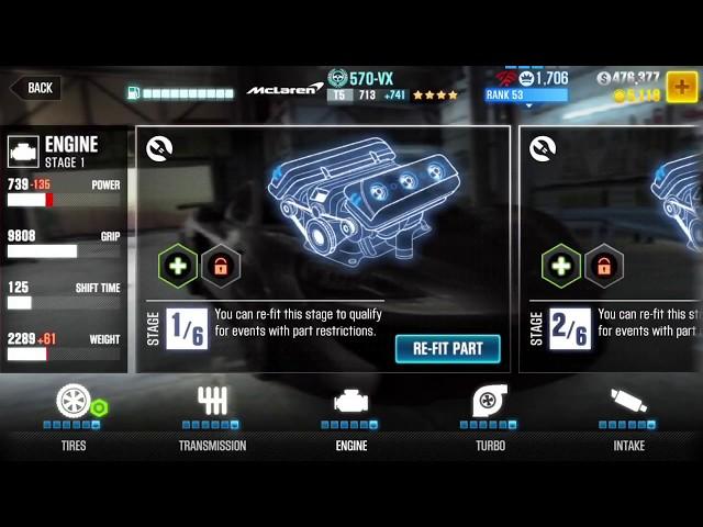 CSR-2 Mclaren 570-VX Perfect Tune applicable on 570S 570 Best in ghost performance