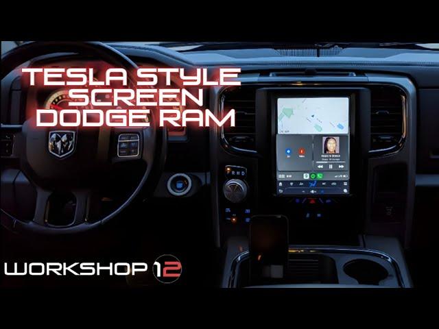 Workshop 12 || Tesla Style Screen || Dodge RAM || Installation Video