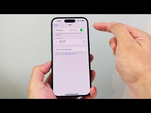 How to Use VPN on ANY iPhone