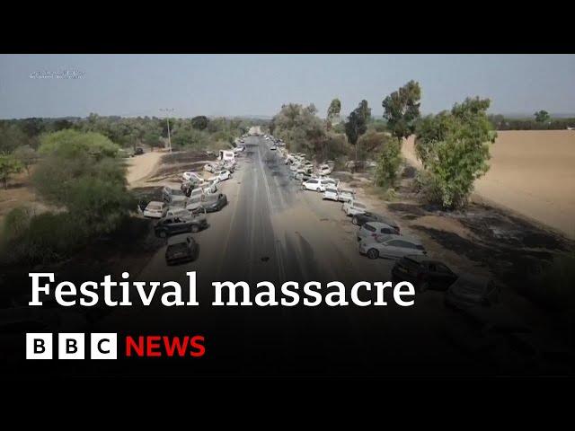 How the Hamas attack on the Supernova festival in Israel unfolded - BBC News