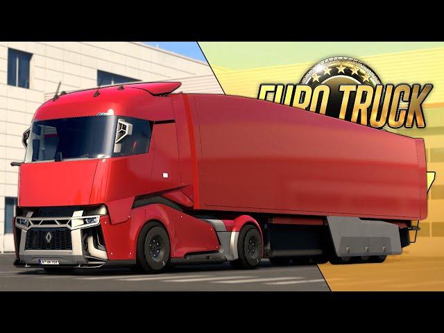 ТАКОГО ВЫ ЕЩЕ НЕ ВИДЕЛИ — RENAULT TRUCKS CX/03 CONCEPT — Euro Truck Simulator 2 (1.50.4.1s) [#377]