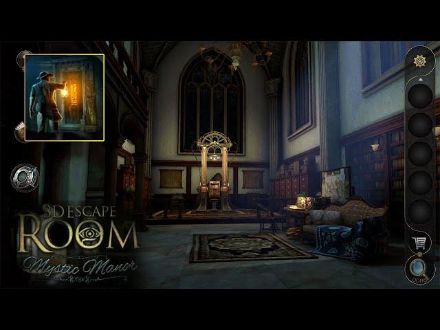 3D Escape Room : Mystic Manor Full Gameplay Walkthrough Part 1