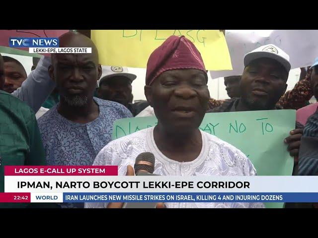 IPMAN, NARTO Boycott Lekki–Epe Corridor