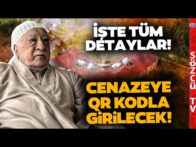 FETÖ'cüler Sıraya Dizildi! Elebaşı Fethullah Gülen'in Cenazesine QR Kodla Girilecek!