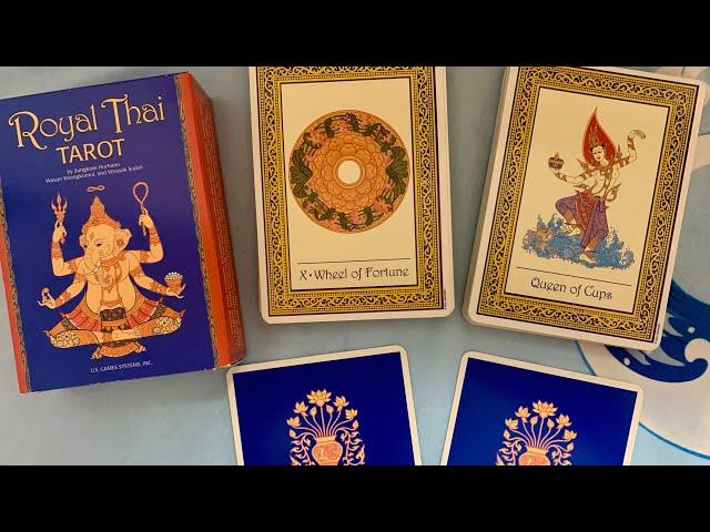 Обзор колоды «Royal Thai Tarot»  Раритет, из-во U.S.Games Systems, 2004г.