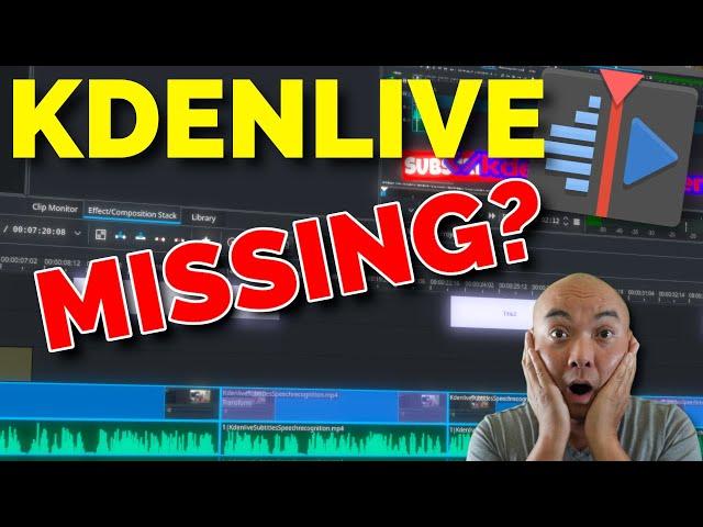 Kdenlive MISSING Render Button?!!