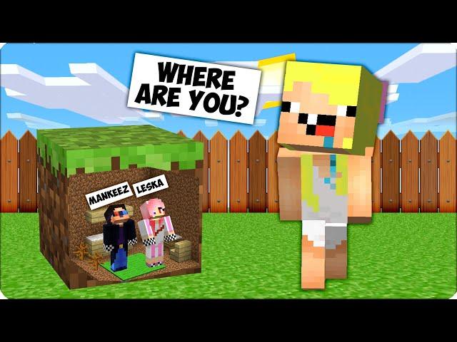 Minecraft TINY HIDE AND SEEK Nubik Kubik Leska