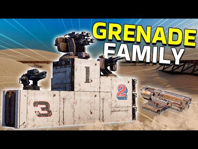 I Tried Out Every Grenade Launcher in Crossout!