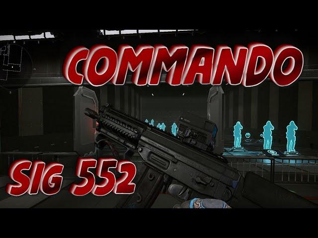 SIG 552 Commando макрос в точку. Warface