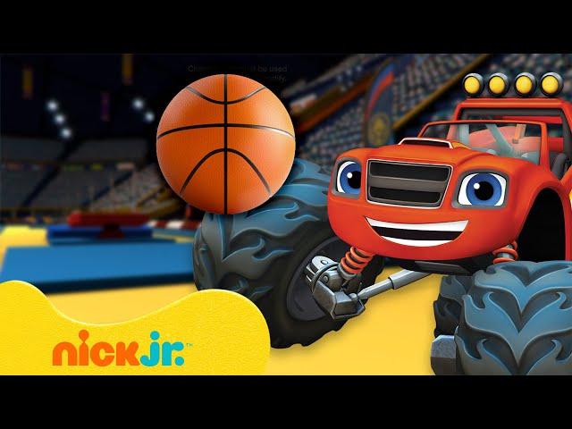 Blaze gra w koszkówkę, piłkę nożną, hokeja i inne SPORTY! ️  | Nick Jr. Polska