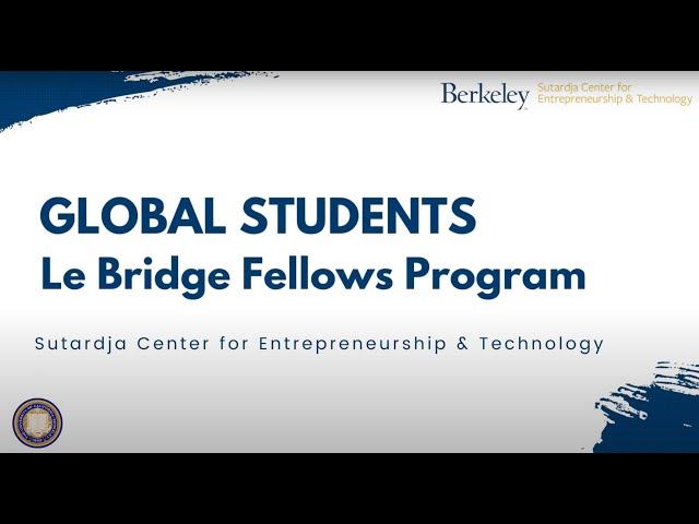 Le Bridge Fellows Students: Spring 2022 (#1)