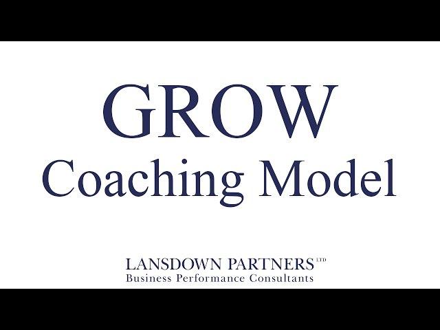 The GROW Coaching Model