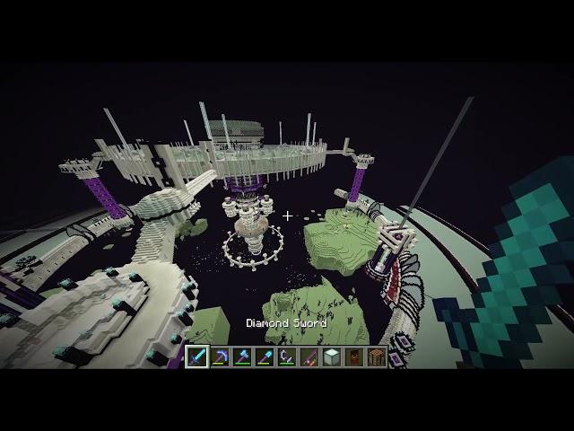 2b2t | exploring Space Valkyria III world download for 13 mins