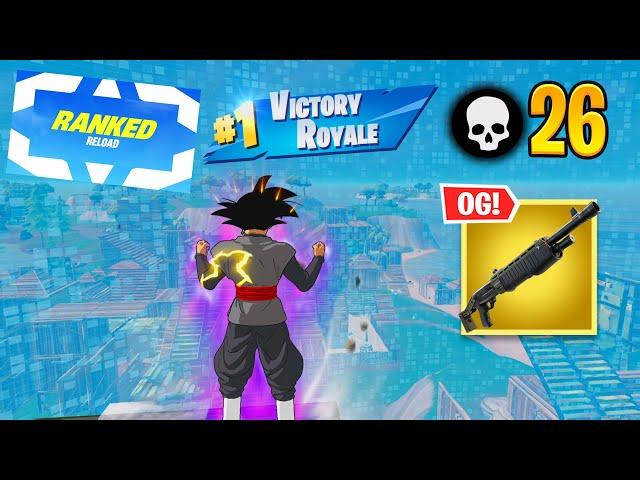 Fortnite Ranked Reload | High Kill Solo vs Squads OG Gameplay (Keyboard & Mouse)