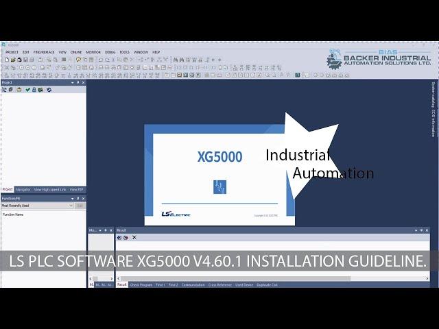 LS PLC Software LS XG5000 PLC Programming Software installation guideline |#plcSoftware #plc #lsplc