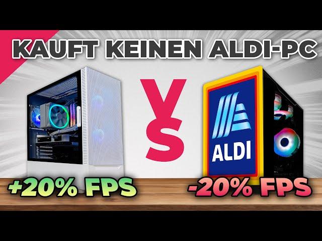 Der 1000€ Aldi Gaming PC im Test: Das Lohnt sich nicht...