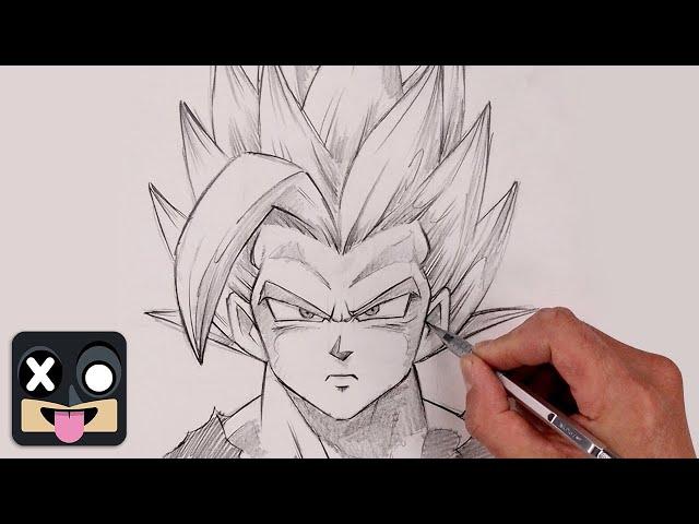 How To Draw Beast Gohan | Dragon Ball Sketch Tutorial