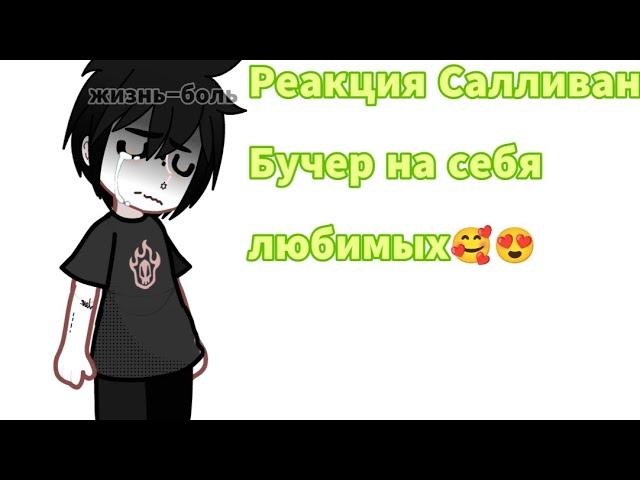 Реакция Салливан Бучер на себя [1/?]